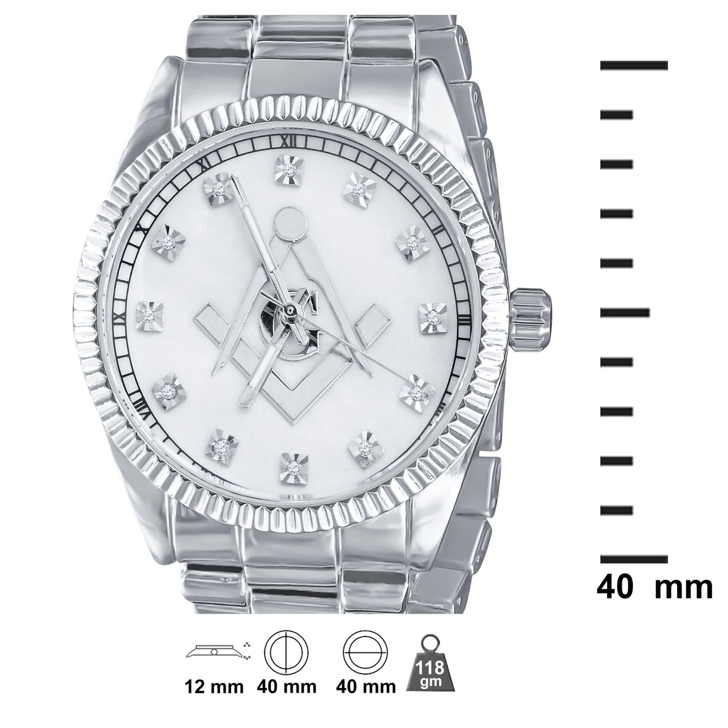BLING-METAL-BAND-WATCH