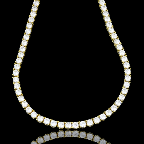 DAZE 3MM CZ Tennis Choker Chain