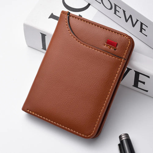 1Pc New Ultra-thin Mini Soft PU Leather Credit Card Wallet Holder