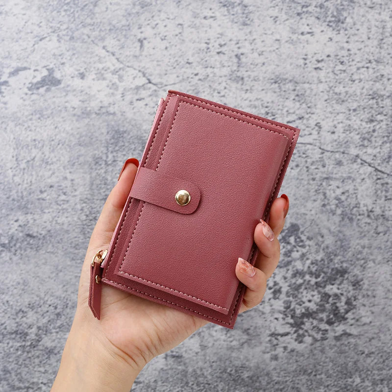 Wallet female ins students 2024 new wallet female ultra-thin card bag