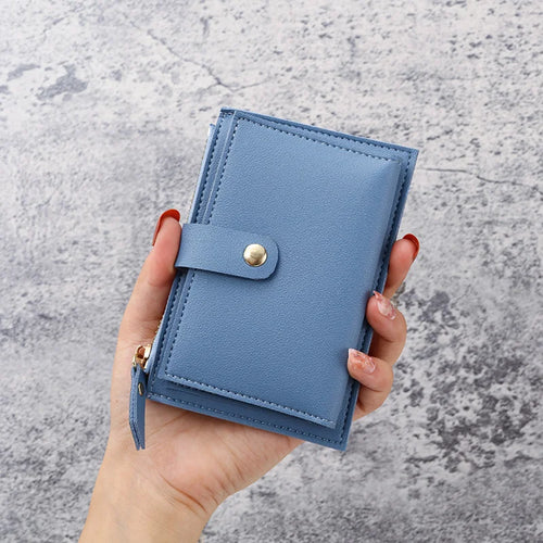 Wallet female ins students 2024 new wallet female ultra-thin card bag
