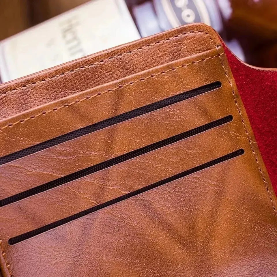 Men's Wallets With 100 US Dollar PatternWallet Male Leather Walet