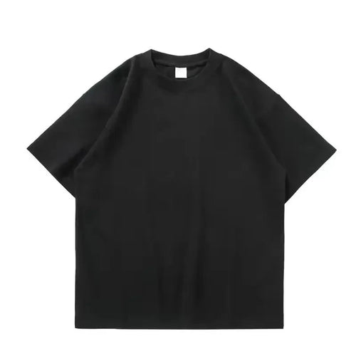 400G Heavy Duty Short Sleeve T-shirt Men Summer Cotton Thick Small