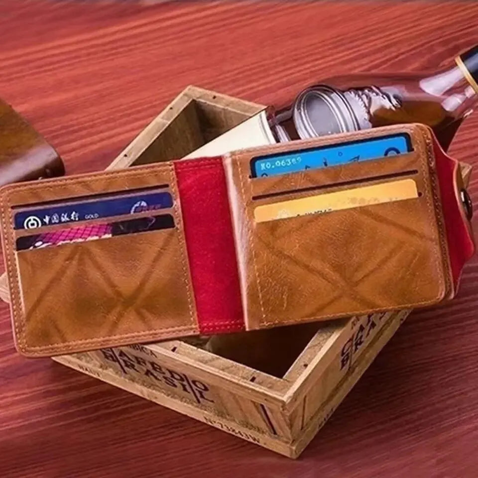 Men's Wallets With 100 US Dollar PatternWallet Male Leather Walet