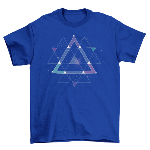 Geometric Space Graphic T-shirt