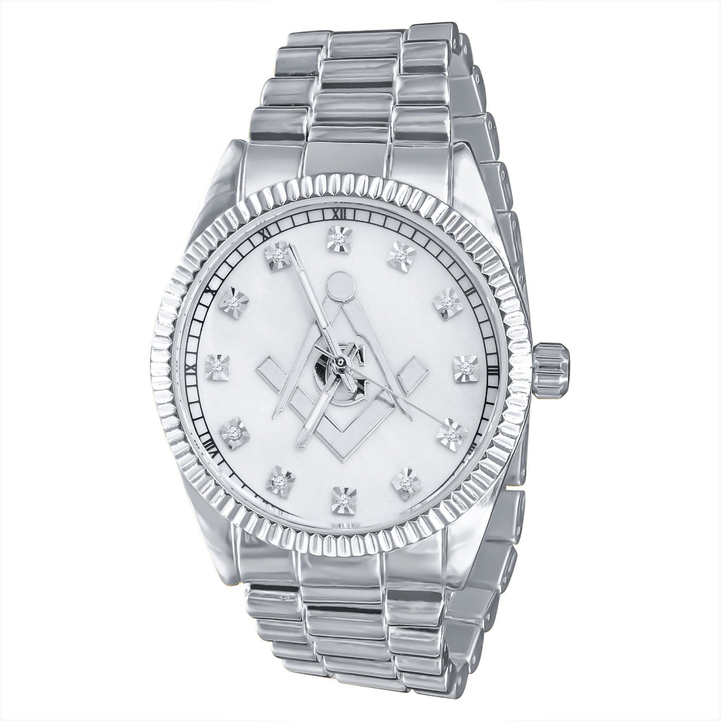 BLING-METAL-BAND-WATCH