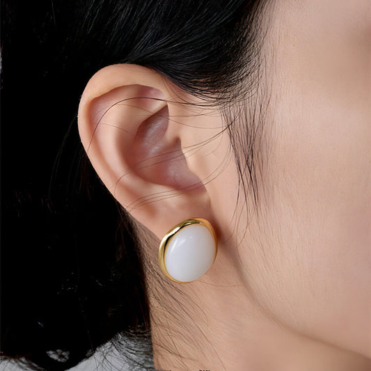 LuxeJewels™ BloomAura Moissanite Earrings