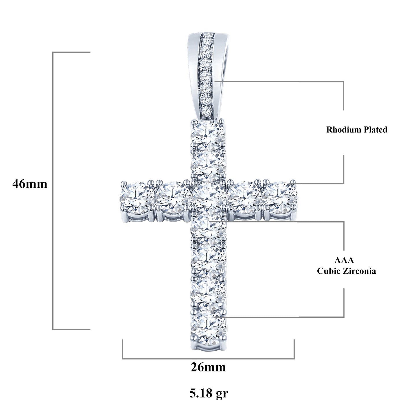 URGE Pendant with CZ Stone