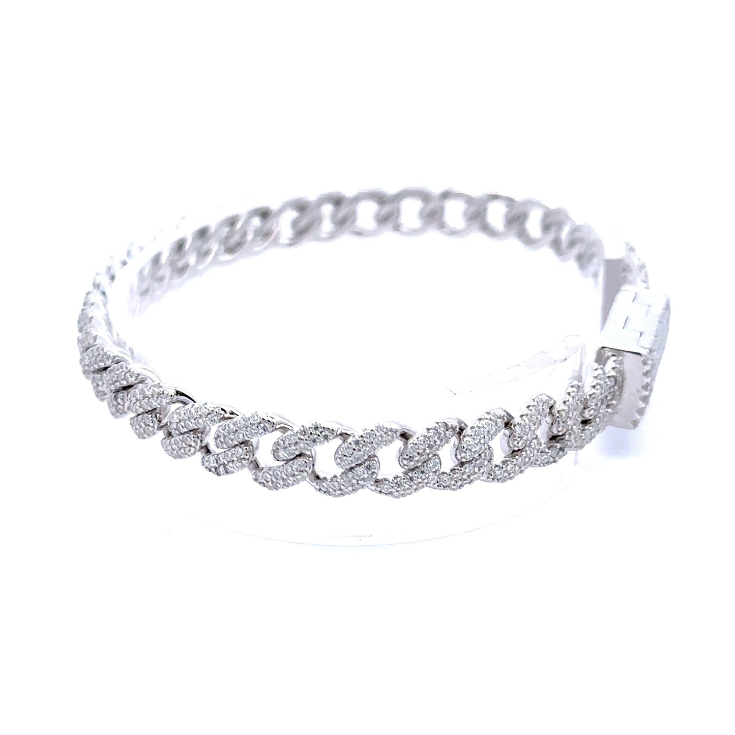 BIBELOT 6MM  925 Silver Cuban Bracelet