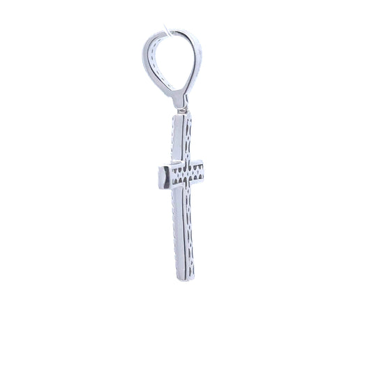 ORENDA 2.24 CTW 925 CZ MOISSANITE RHODIUM PENDANT