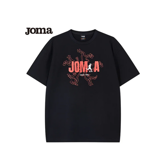 JOMA summer fashion men's and women's 100% cotton short-sleeved street