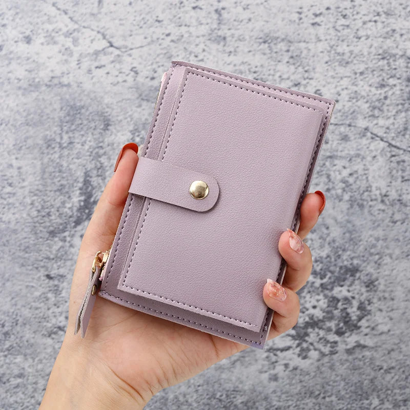 Wallet female ins students 2024 new wallet female ultra-thin card bag