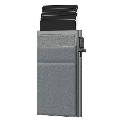 Rfid Credit Card Holder Men Thin Slim Mini Minimalist Wallets Luxury