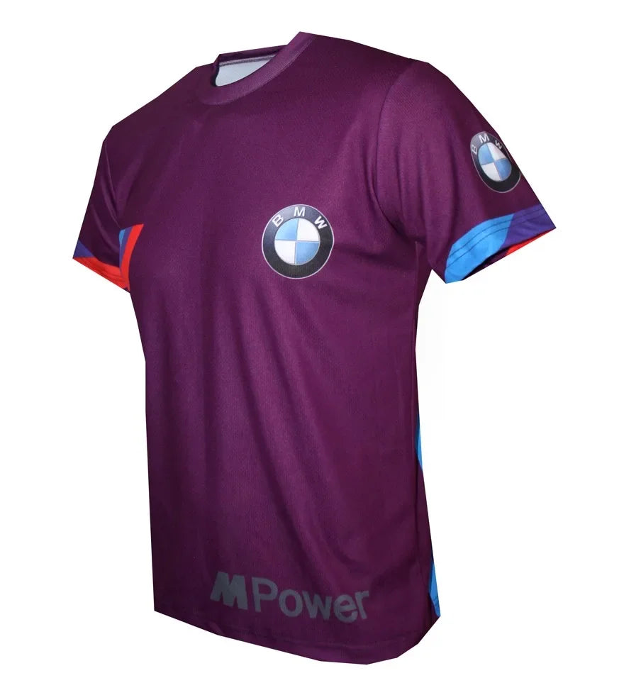BMW Men Summer New T-shirt No. 25, Comfortable, Breathable,Casual