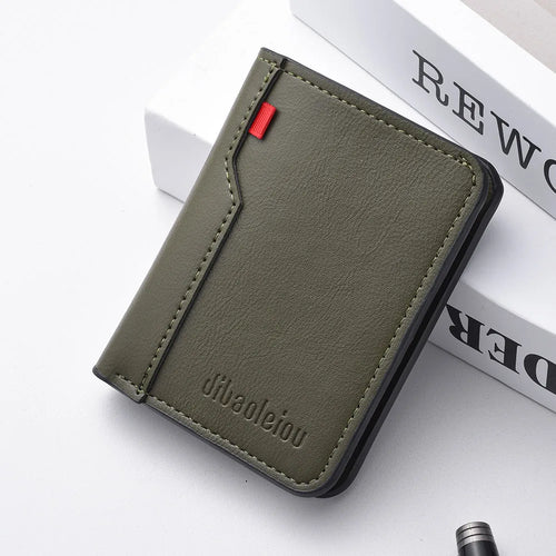 1Pc New Ultra-thin Mini Soft PU Leather Credit Card Wallet Holder