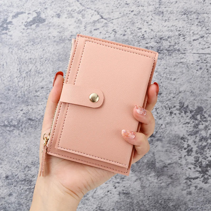 Wallet female ins students 2024 new wallet female ultra-thin card bag