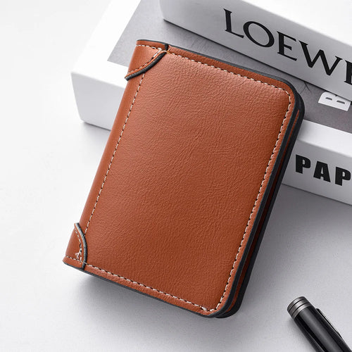1Pc New Ultra-thin Mini Soft PU Leather Credit Card Wallet Holder