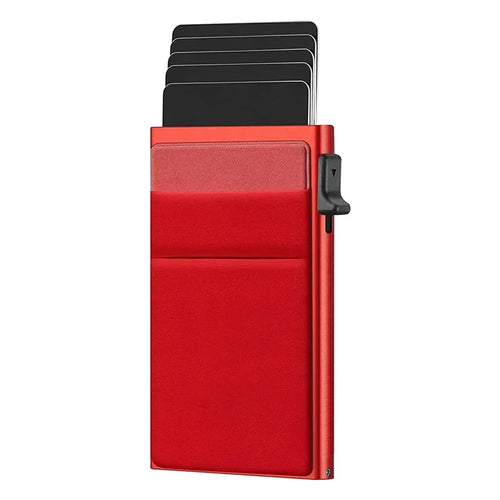 Rfid Credit Card Holder Men Thin Slim Mini Minimalist Wallets Luxury