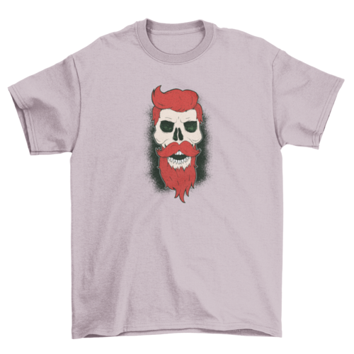 Bearded Skull Graphic T-shirt