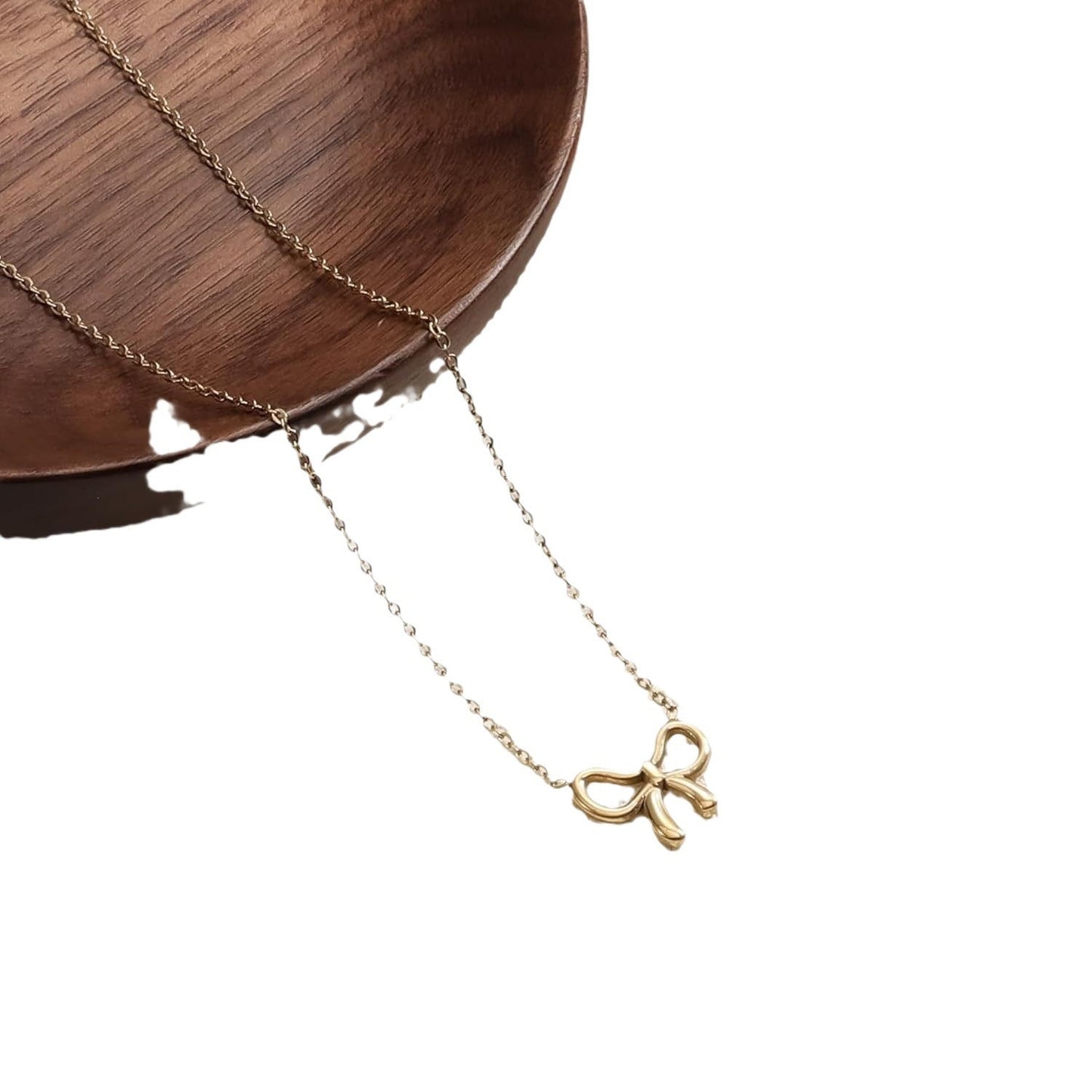 Simple Pearl Double Layer Choker Fashion Gold Color Necklaces Chain
